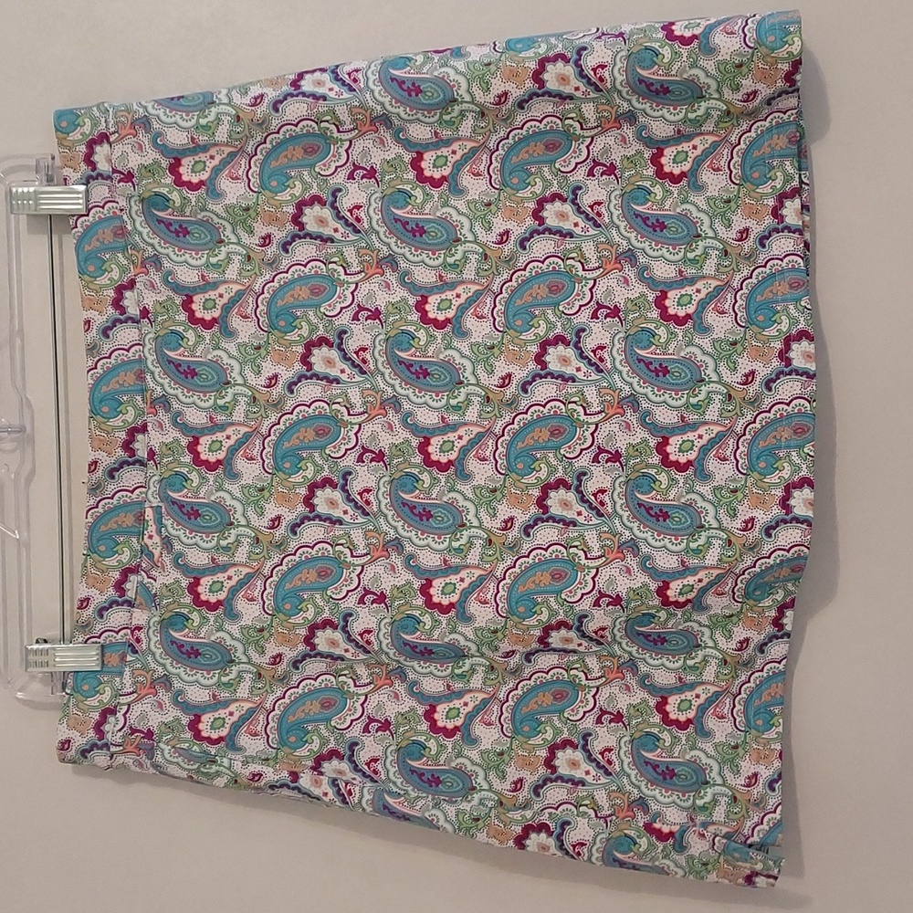 Peter Millar Multicolor Paisley Skirt With Attached Shorts ( XL) - Picture 2 of 8